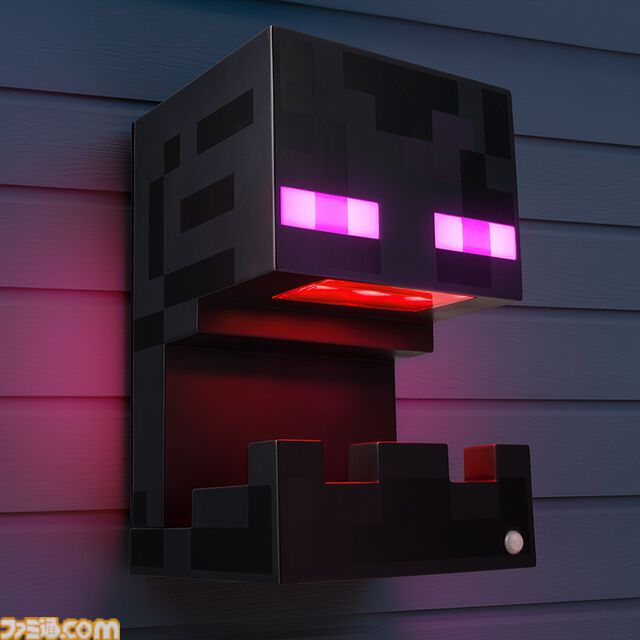 『マイクラ』帯電クリーパーとゴールドスティーブのスクイーズが発売。ブロックを削る発掘キットやエンダーマンのセンサーライトなど全7アイテムが予約受付中