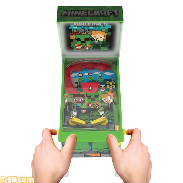 『マイクラ』帯電クリーパーとゴールドスティーブのスクイーズが発売。ブロックを削る発掘キットやエンダーマンのセンサーライトなど全7アイテムが予約受付中