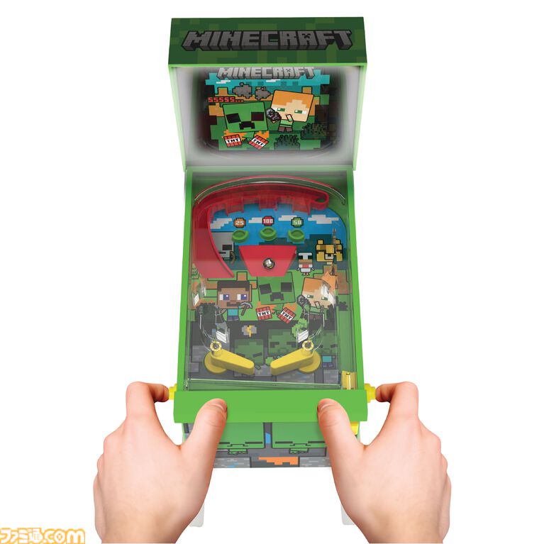 『マイクラ』帯電クリーパーとゴールドスティーブのスクイーズが発売。ブロックを削る発掘キットやエンダーマンのセンサーライトなど全7アイテムが予約受付中