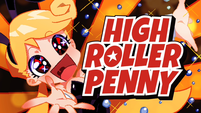 『High Roller Penny』バニーガールと挑むパチンコ風デスゲーム。盤面改造の相乗効果でハイスコア狙うローグライク。負けたらその場で即処刑