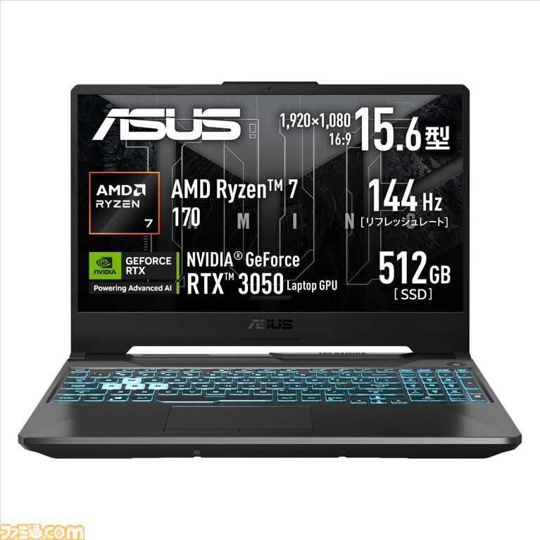RTX5060搭載ゲーミングノートが13万円引き。ASUSビッグサマーセール開催中、購入特典で『スター・ウォーズ:ギャラクティック・レーサー』付属