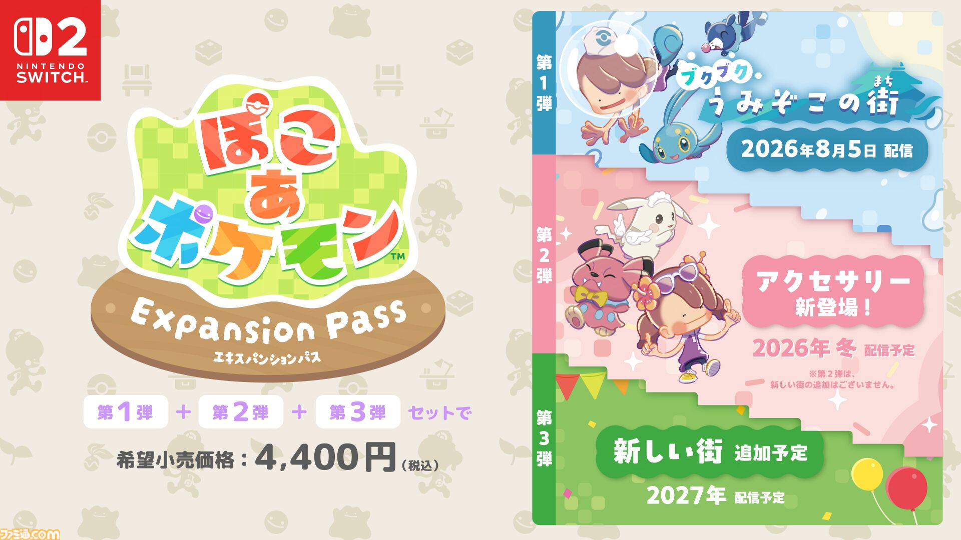 ぽこポケ】『ぽこ あ ポケモン』発売約4ヵ月で世界販売本数500万本を