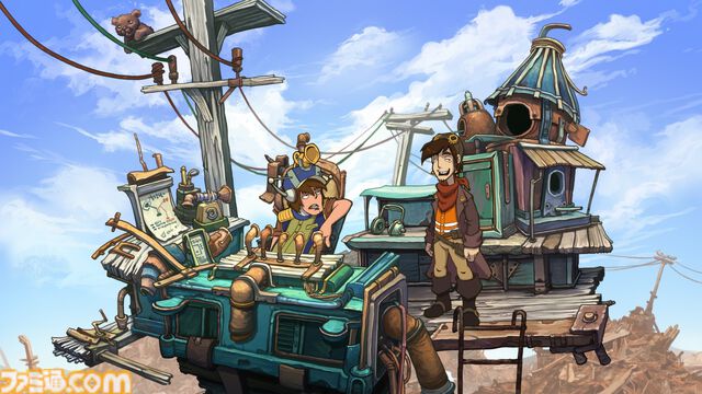『Deponia』がSteamにて無料配布中。ゴミ山暮らしの青年の奮闘をカートゥーン調グラフィックで描く“非常に好評”のコメディアドベンチャー
