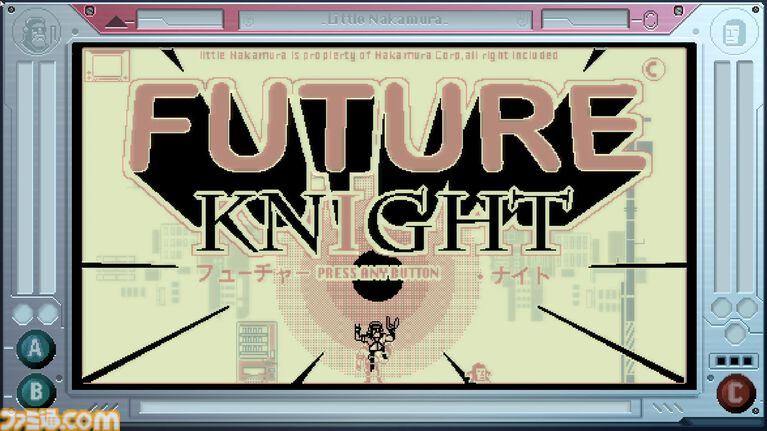 ゲーム&ウォッチ風レトロアクションシューティング『Future Knight』配信開始。“俳優の残骸から作られたロボット”と“自我を持った良性腫瘍”のコンビが人類のため戦う