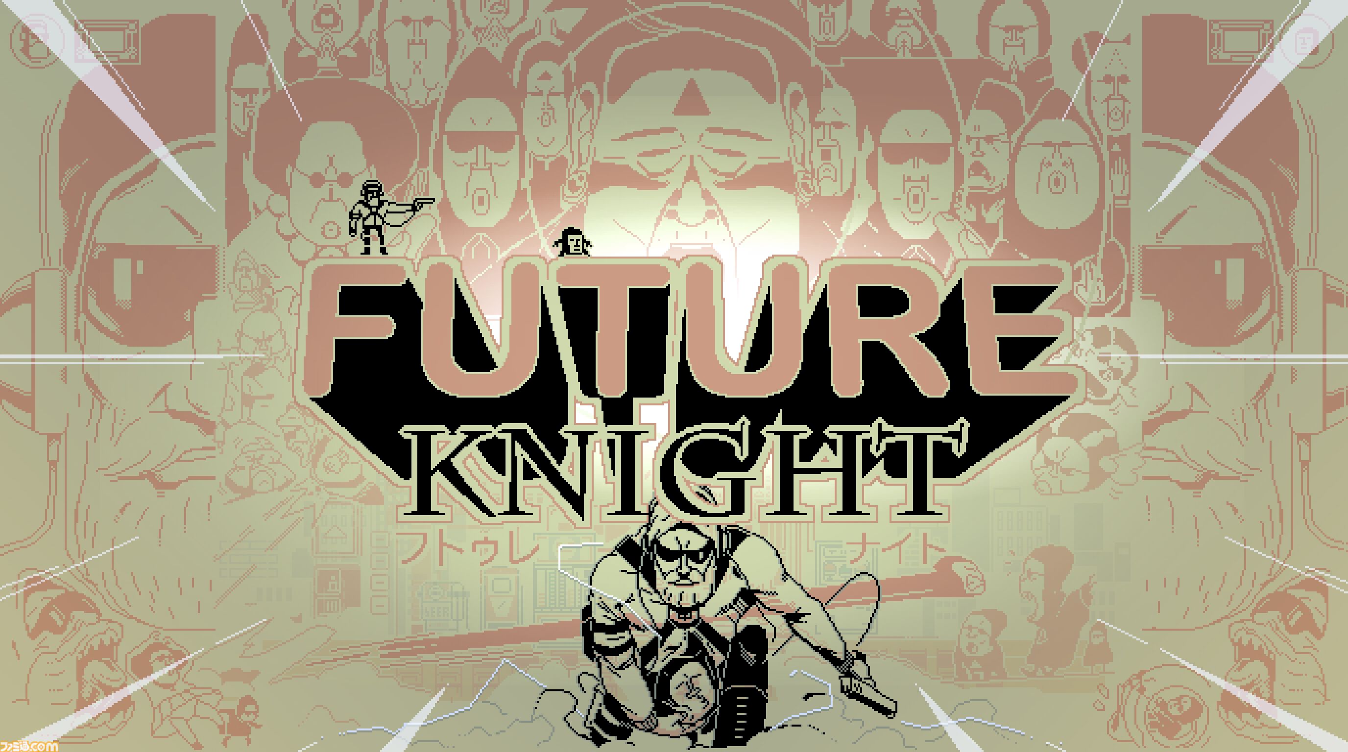 ゲーム&ウォッチ風レトロアクションシューティング『Future Knight』配信開始。“俳優の残骸から作られたロボット”と“自我を持った良性腫瘍”のコンビが人類のため戦う