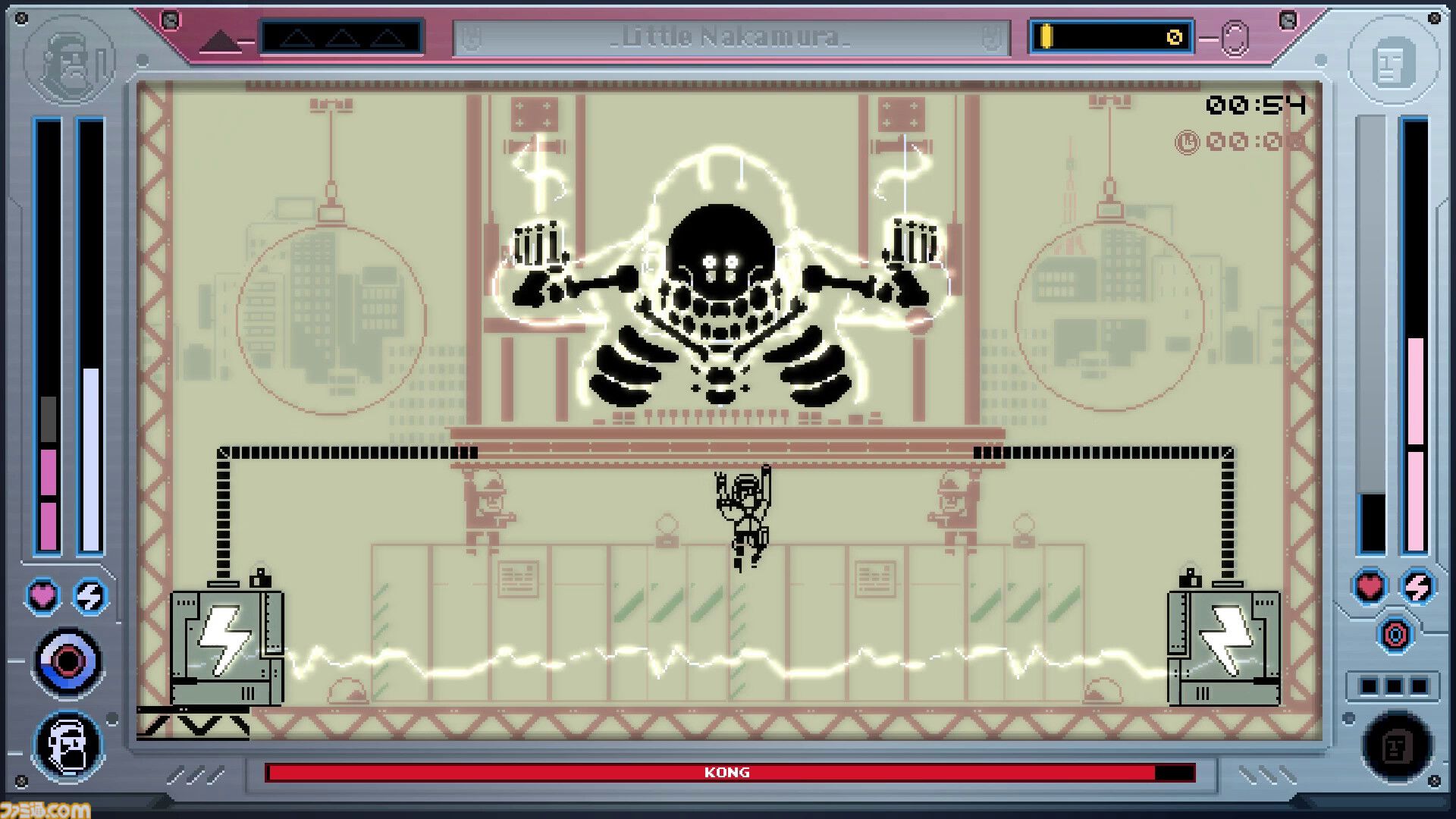 ゲーム&ウォッチ風レトロアクションシューティング『Future Knight』配信開始。“俳優の残骸から作られたロボット”と“自我を持った良性腫瘍”のコンビが人類のため戦う