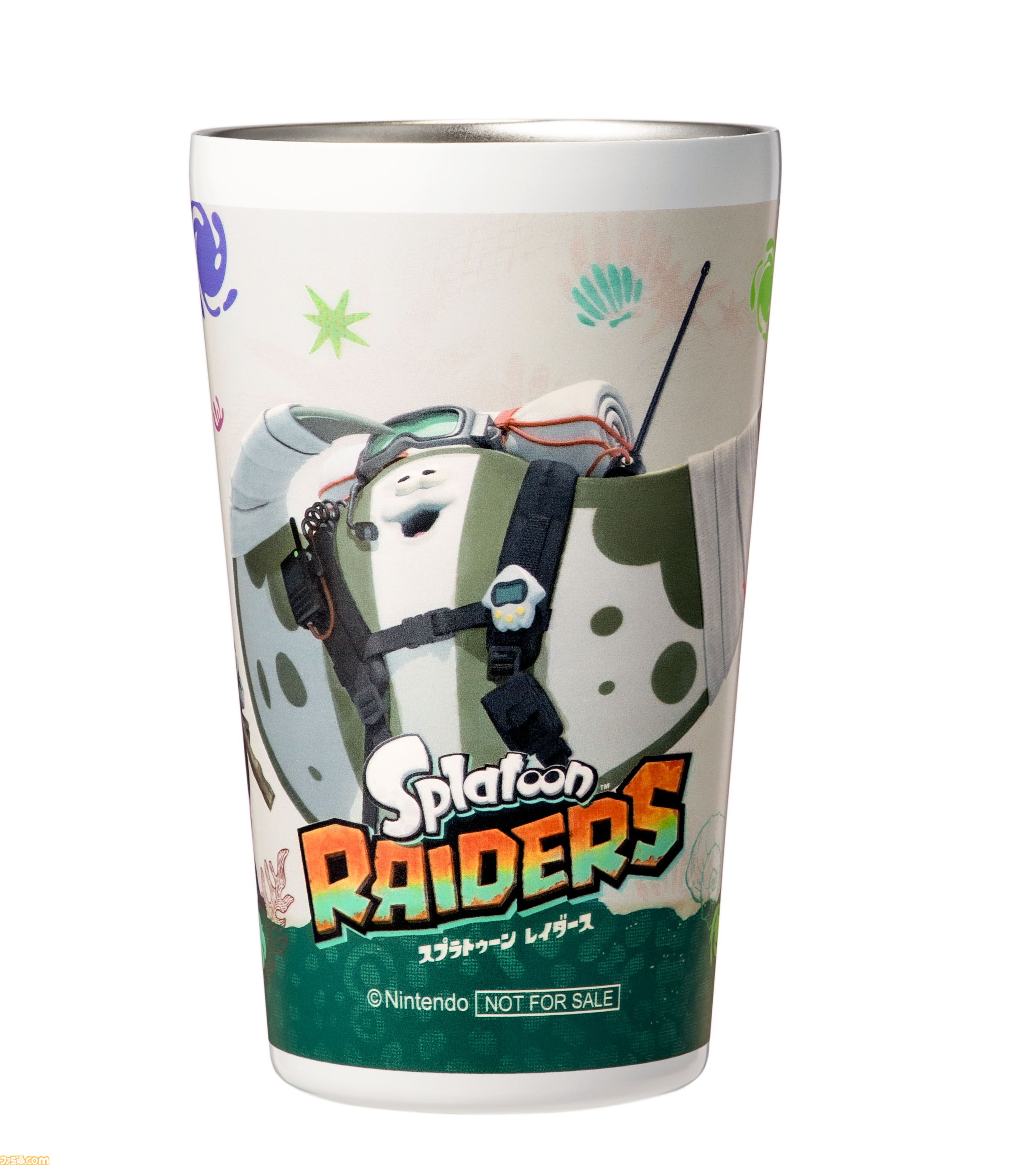 【4個】スプラトゥーン レイダース オリジナル ステンレス サーモ タンブラー スプラトゥーン レイダース』セブンイレブンにてキャンペーンが8月20日