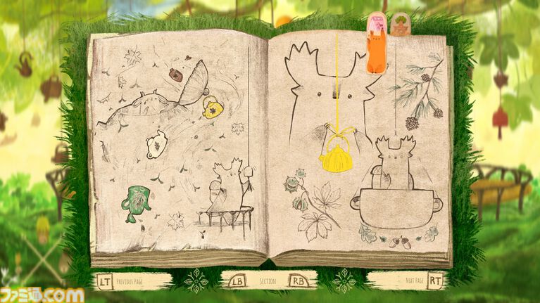 『トゥコニ：森を見守る者』絵本のような秋の森を冒険するほのぼのパズルアドベンチャーが本日（8/17）配信。不思議な道具で悩みを持つ動物たちを手助け