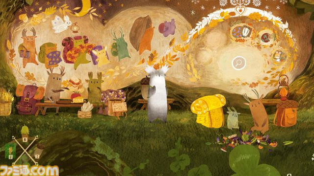『トゥコニ：森を見守る者』絵本のような秋の森を冒険するほのぼのパズルアドベンチャーが本日（8/17）配信。不思議な道具で悩みを持つ動物たちを手助け
