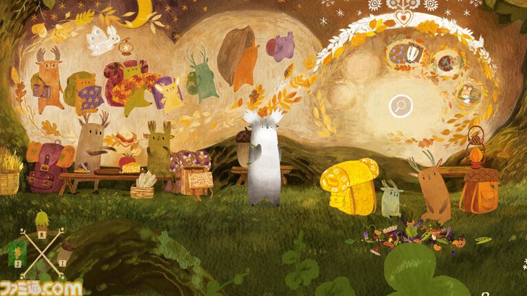 『トゥコニ：森を見守る者』絵本のような秋の森を冒険するほのぼのパズルアドベンチャーが本日（8/17）配信。不思議な道具で悩みを持つ動物たちを手助け