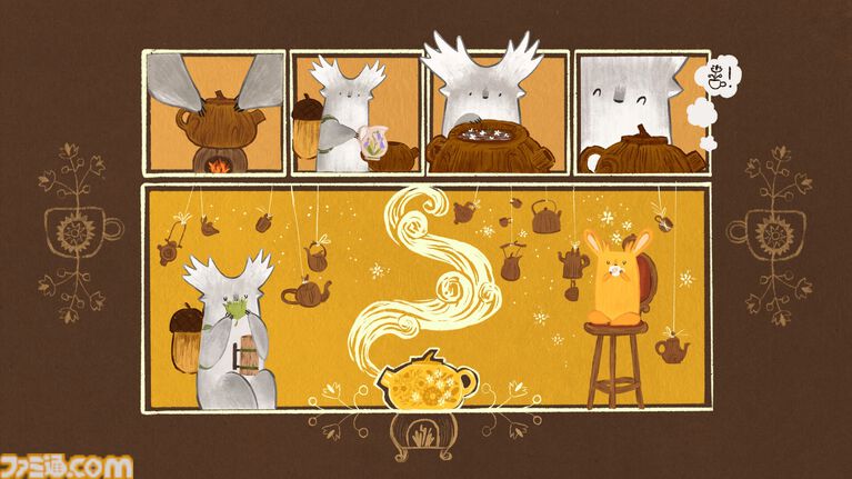 『トゥコニ：森を見守る者』絵本のような秋の森を冒険するほのぼのパズルアドベンチャーが本日（8/17）配信。不思議な道具で悩みを持つ動物たちを手助け