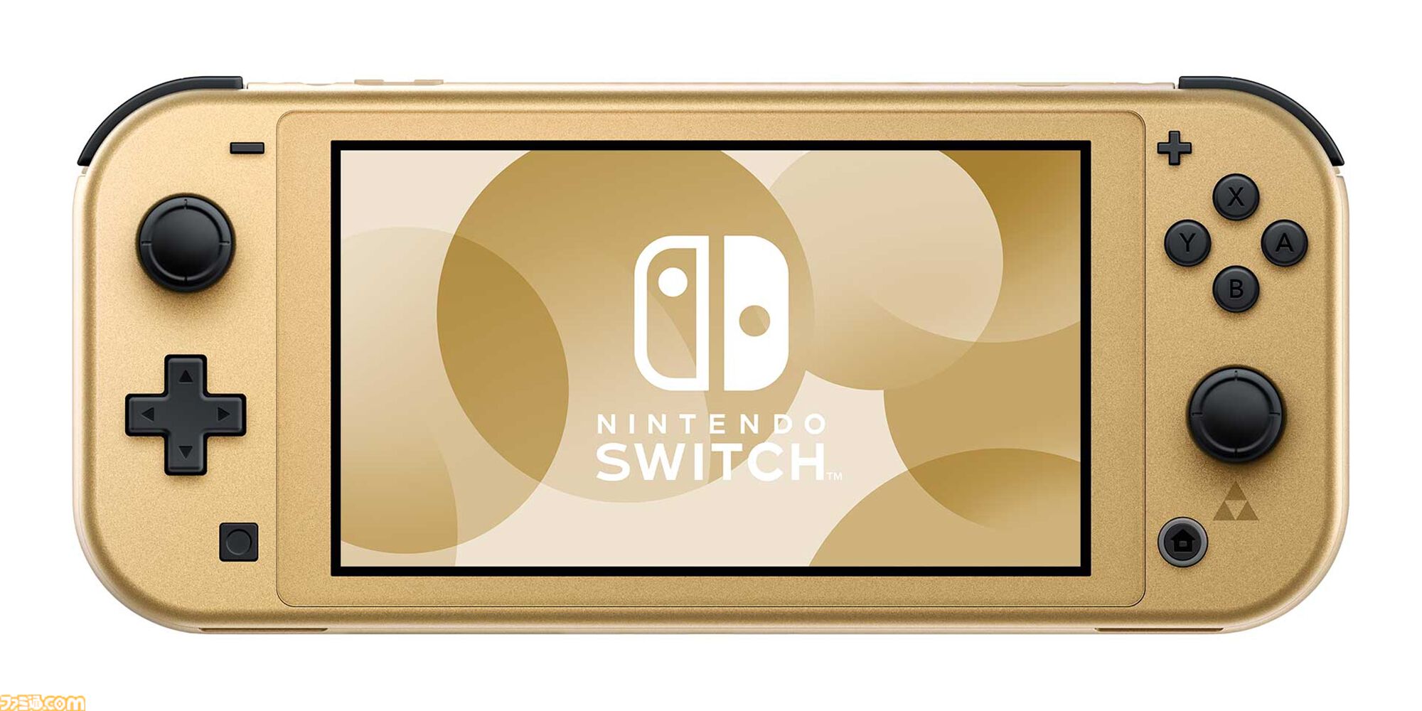 Nintendo Switch Lite ハイラルエディション発表。背面に