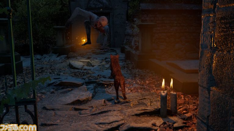 『ミャオモリーズ』8月20日に発売決定。猫を操作して離れ離れになった飼い主を探すホラーアドベンチャー。マイクに「ニャー」と鳴くと敵が停止する機能付き