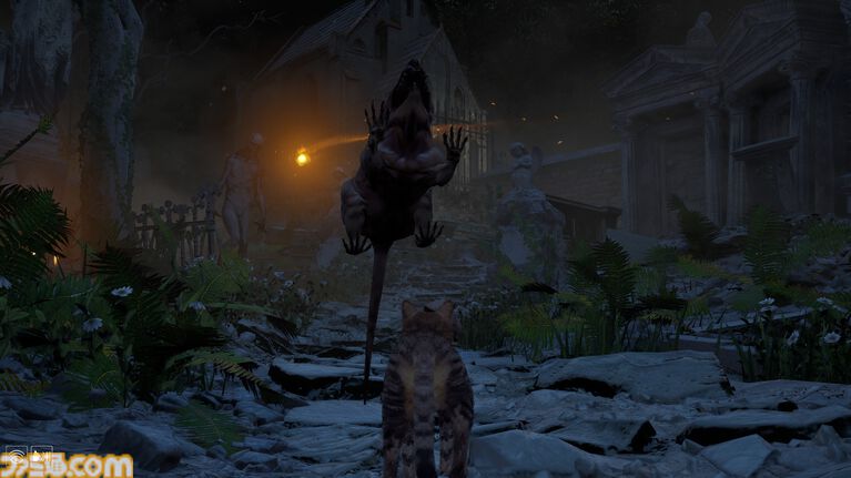 『ミャオモリーズ』8月20日に発売決定。猫を操作して離れ離れになった飼い主を探すホラーアドベンチャー。マイクに「ニャー」と鳴くと敵が停止する機能付き