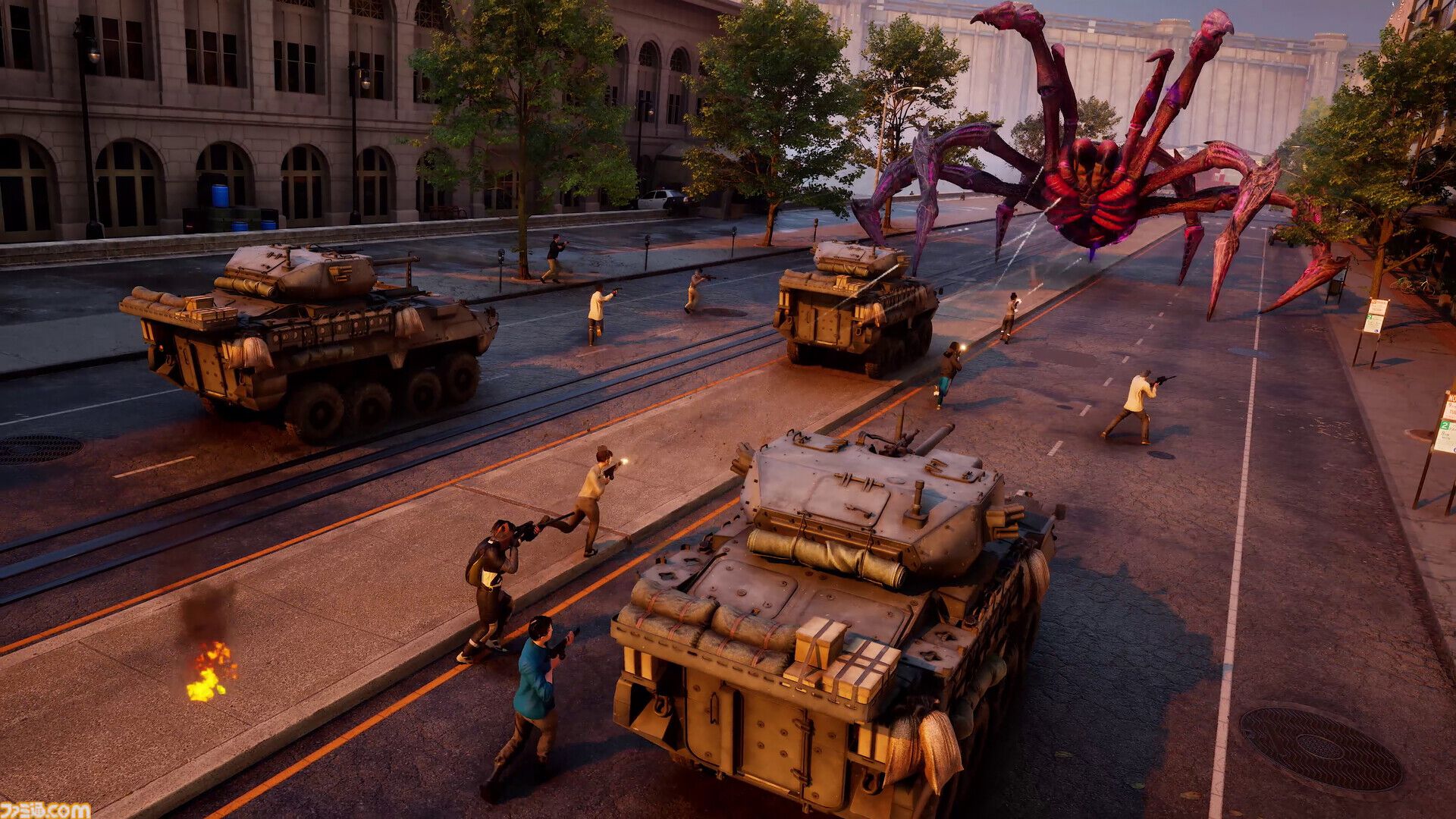『BeastLink』都市ぶっ壊し怪獣バトルのアクションシューティング。協力してみんなで撃退、自分が怪獣になって戦うことも【8/18配信】