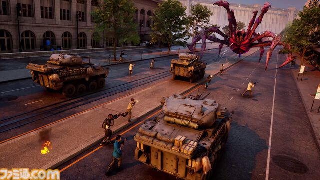 『BeastLink』都市ぶっ壊し怪獣バトルのアクションシューティング。協力してみんなで撃退、自分が怪獣になって戦うことも【8/18配信】