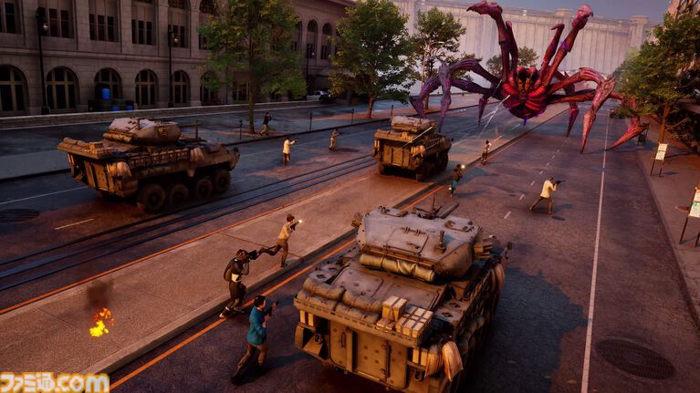 『BeastLink』都市ぶっ壊し怪獣バトルのアクションシューティング。協力してみんなで撃退、自分が怪獣になって戦うことも【8/18配信】