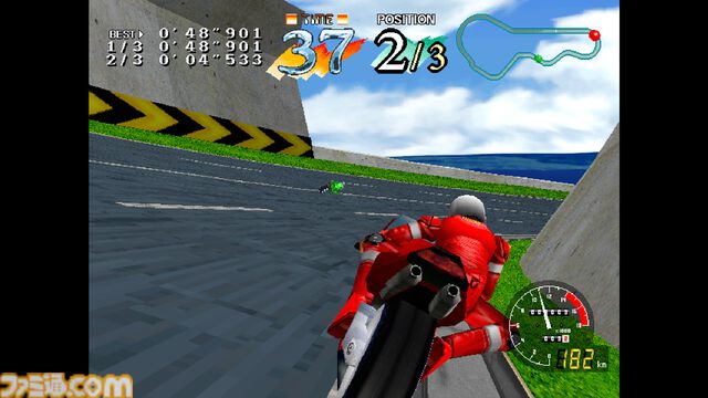 【アケアカ/アケアカ2】『サイバーサイクルズ』8月20日配信。1995年発売のバイク型大型筐体が印象的なレースゲームが現行機で楽しめるように