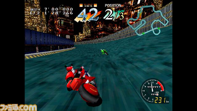 【アケアカ/アケアカ2】『サイバーサイクルズ』8月20日配信。1995年発売のバイク型大型筐体が印象的なレースゲームが現行機で楽しめるように