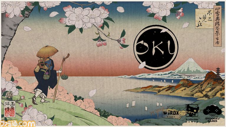『OKU』松竹ゲームズが共同パブリッシャーとして参画。浮世絵や日本画の世界で俳句を綴るアドベンチャーゲーム、TGS2026で最新デモ版を試遊可能