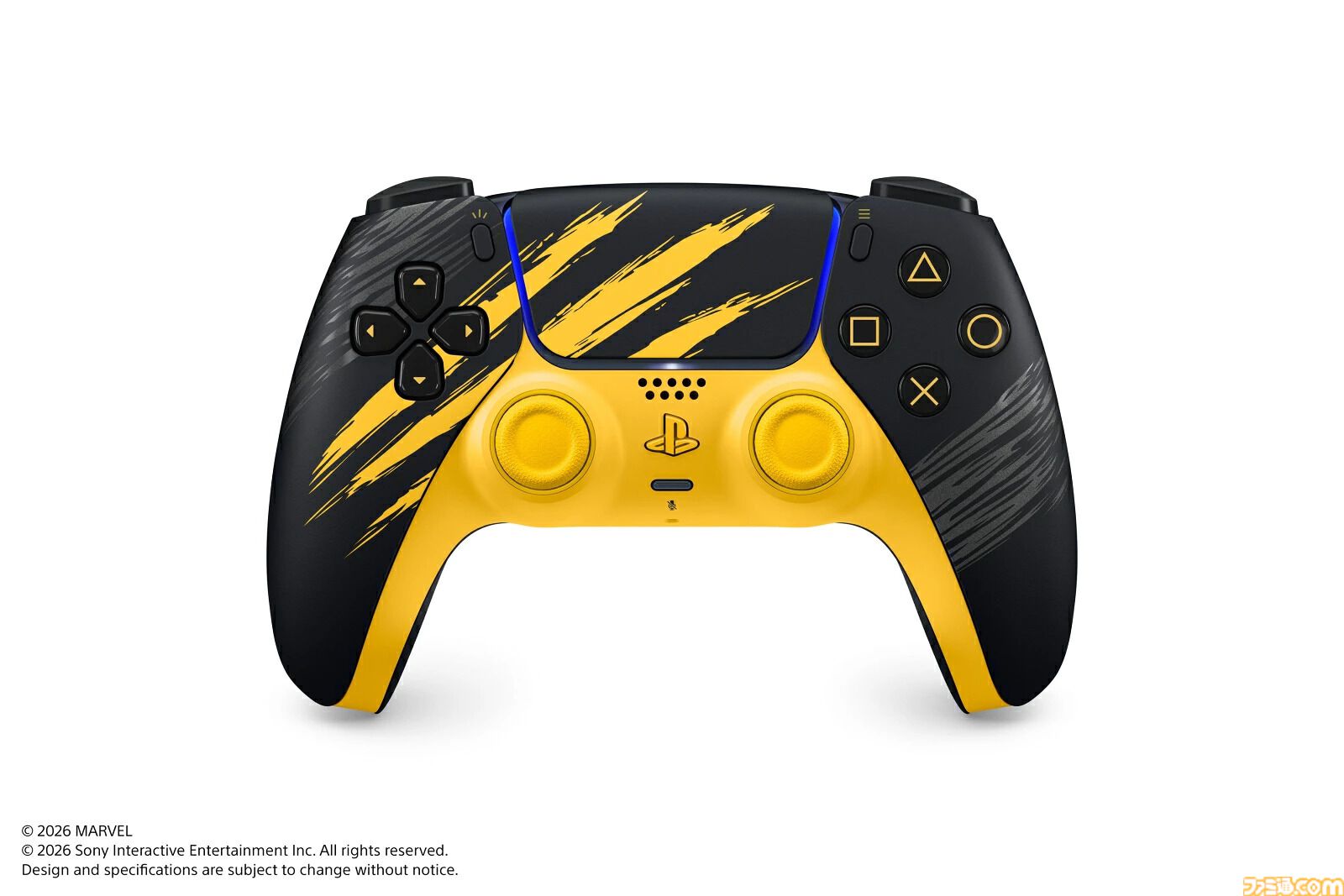 SONY PS5用 DualSense ワイヤレスコントローラー Marvel… マーベル ウルヴァリン』DualSenseコントローラーが予約開始。爪で