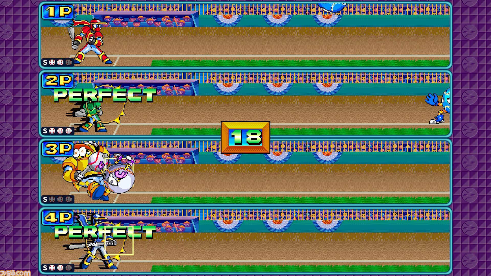 『野球格闘リーグマン Bases Loaded』野球×格闘の異色ベルトスクロールアクションがHDリメイク。新プレイアブルキャラを実装して2026年12月10日発売