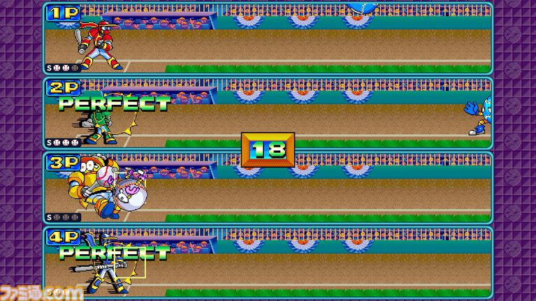『野球格闘リーグマン Bases Loaded』野球×格闘の異色ベルトスクロールアクションがHDリメイク。新プレイアブルキャラを実装して2026年12月10日発売