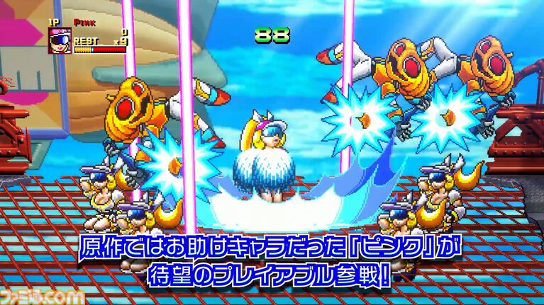 『野球格闘リーグマン Bases Loaded』野球×格闘の異色ベルトスクロールアクションがHDリメイク。新プレイアブルキャラを実装して2026年12月10日発売