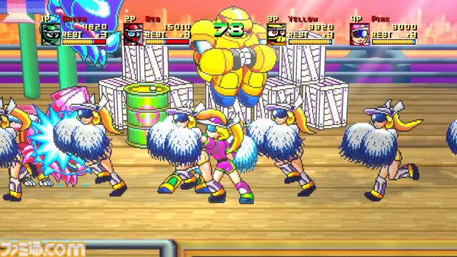 『野球格闘リーグマン Bases Loaded』野球×格闘の異色ベルトスクロールアクションがHDリメイク。新プレイアブルキャラを実装して2026年12月10日発売