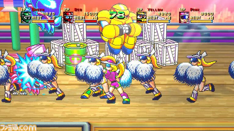 『野球格闘リーグマン Bases Loaded』野球×格闘の異色ベルトスクロールアクションがHDリメイク。新プレイアブルキャラを実装して2026年12月10日発売
