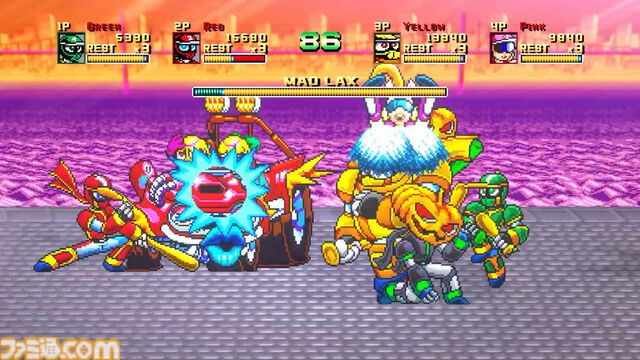 『野球格闘リーグマン Bases Loaded』野球×格闘の異色ベルトスクロールアクションがHDリメイク。新プレイアブルキャラを実装して2026年12月10日発売