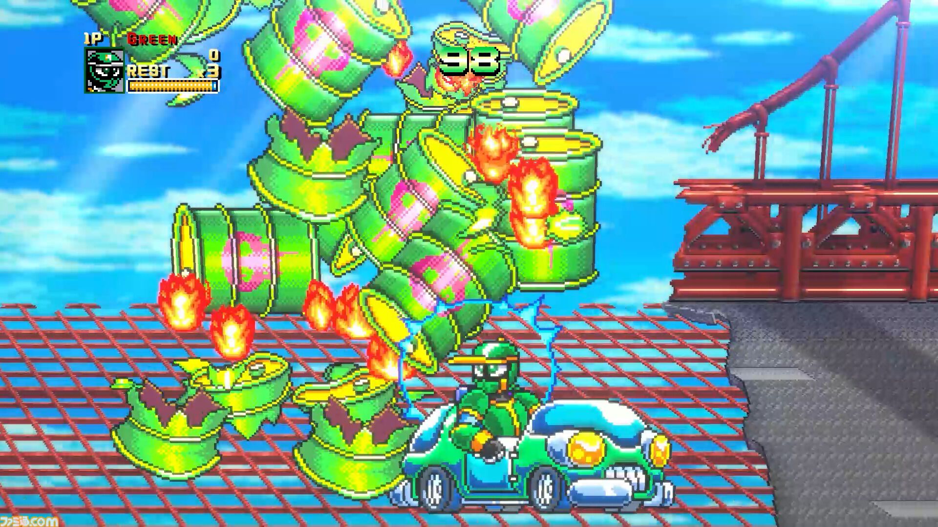 『野球格闘リーグマン Bases Loaded』野球×格闘の異色ベルトスクロールアクションがHDリメイク。新プレイアブルキャラを実装して2026年12月10日発売