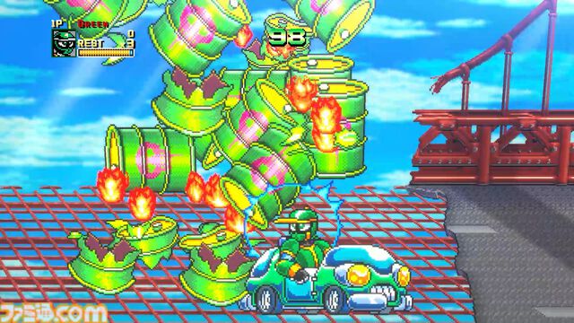『野球格闘リーグマン Bases Loaded』野球×格闘の異色ベルトスクロールアクションがHDリメイク。新プレイアブルキャラを実装して2026年12月10日発売