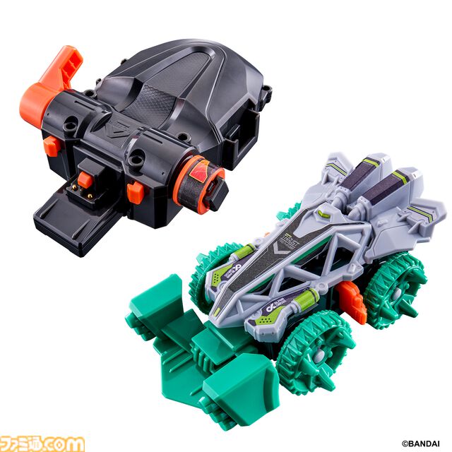 『クラッシュギア』世代歓喜の新ホビー『バラバライド』バンダイから9月19日に発売。“車 × 破壊”がコンセプトの電動四輪駆動バトル玩具