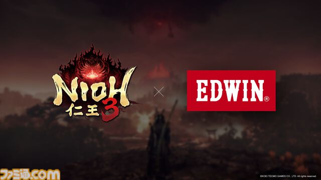 『仁王3』とEDWINがコラボした作務衣風のジャケット、ボトムが本日（8/19）より販売開始。購入特典はすねこすり、木霊などが描かれた熱圧着ワッペン