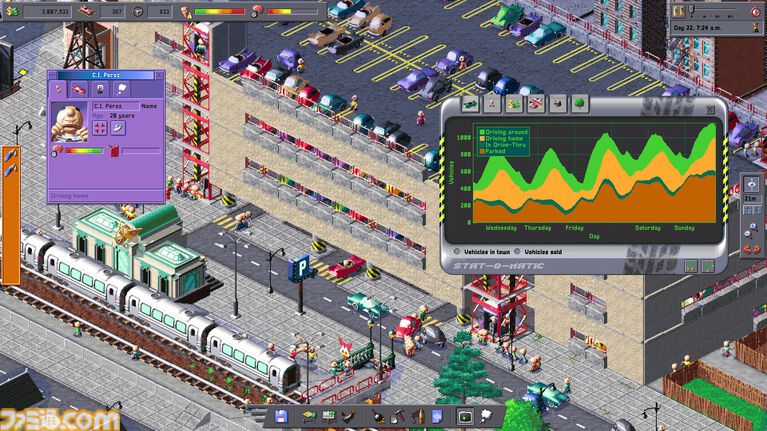 街作りシム『Car Park Capital』が10月9日よりアーリーアクセス開始決定