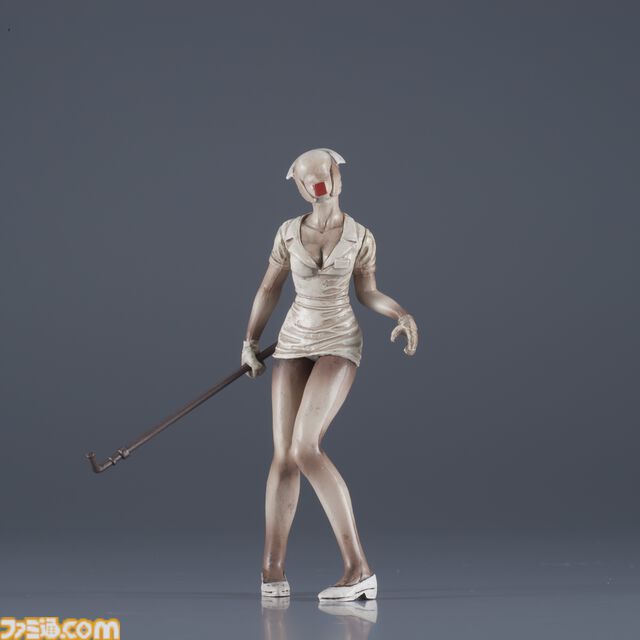 『サイレントヒル2』レッドピラミッドシングやバブルヘッドナースなどクリーチャー4種がガチャに登場。リアルな造形の存在感がすごい