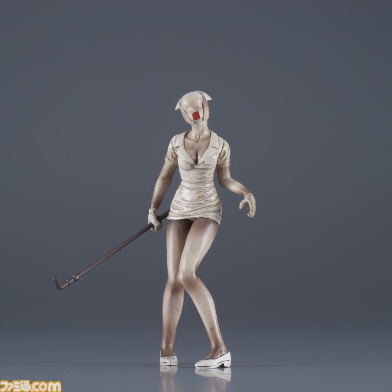 『サイレントヒル2』レッドピラミッドシングやバブルヘッドナースなどクリーチャー4種がガチャに登場。リアルな造形の存在感がすごい