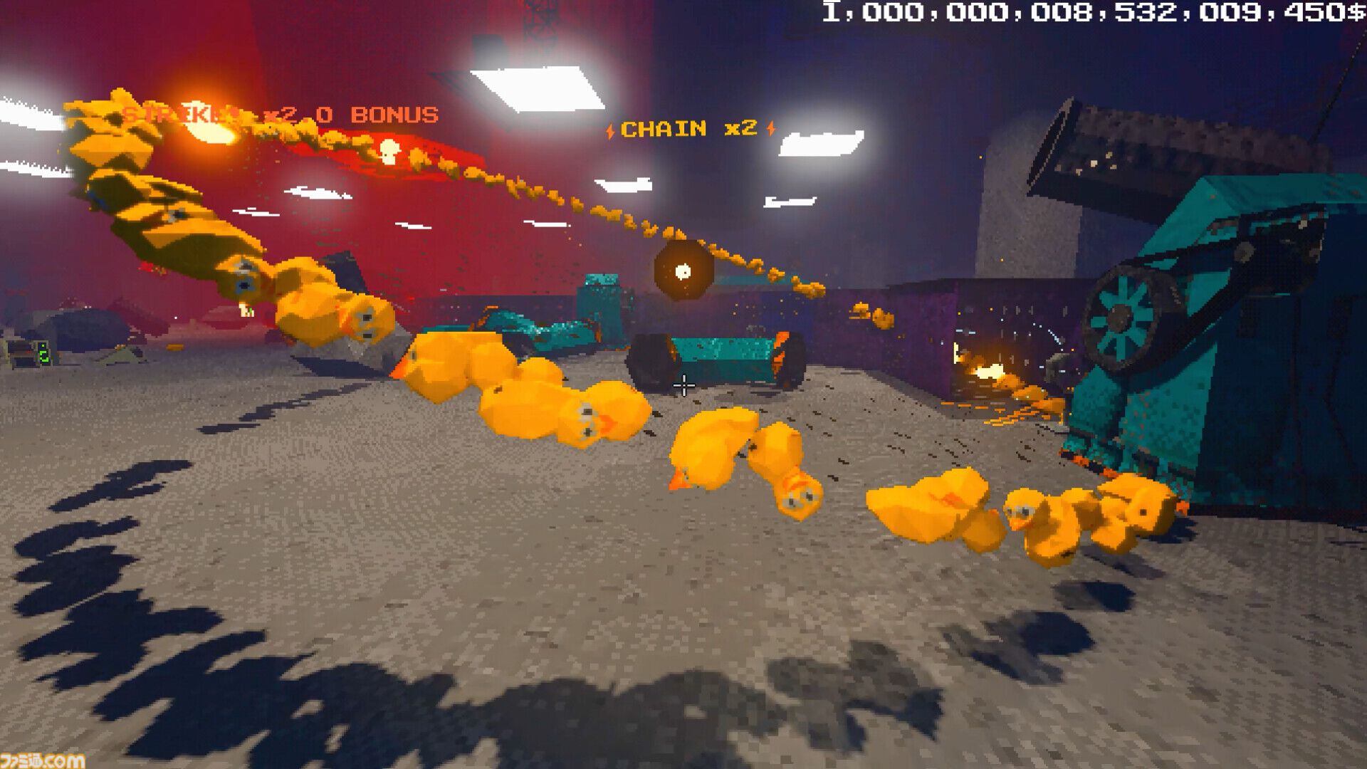 『Project P.I.T.T.』ラバーダックをひたすら奈落に突き落とすゲームが配信開始。アヒルから始まり巨大な“何か”を作り上げる。何をしているのかわからなくなってくる