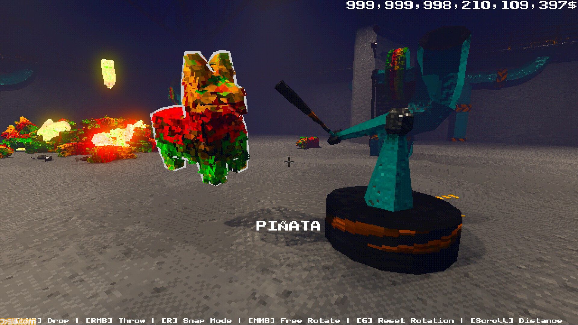 『Project P.I.T.T.』ラバーダックをひたすら奈落に突き落とすゲームが配信開始。アヒルから始まり巨大な“何か”を作り上げる。何をしているのかわからなくなってくる