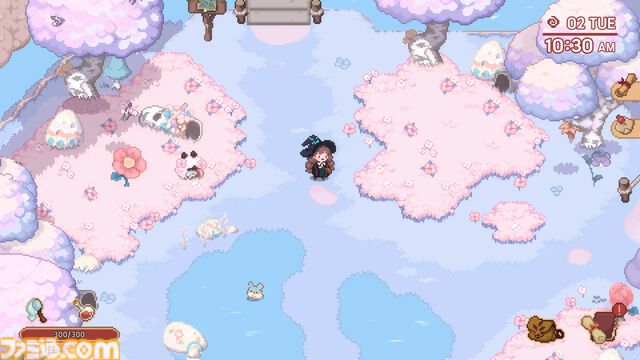 『Little Witch in the Woods』魔女見習いのほっこりアドベンチャー、Switch版が9月17日に発売決定。ポーションを調合して村人たちを手助けし、一人前の魔女を目指す