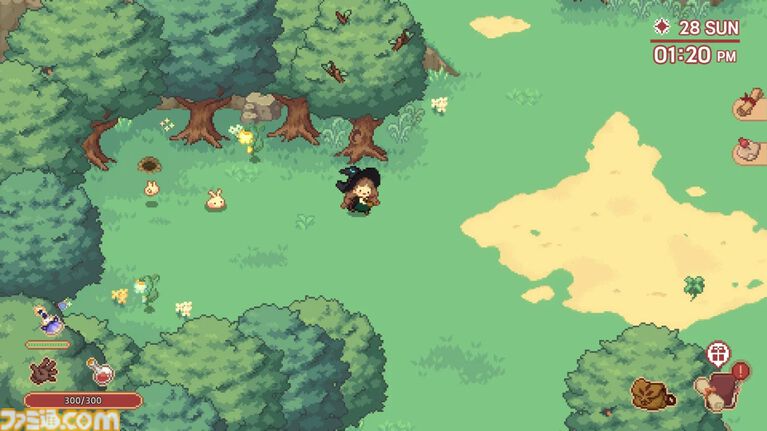 『Little Witch in the Woods』魔女見習いのほっこりアドベンチャー、Switch版が9月17日に発売決定。ポーションを調合して村人たちを手助けし、一人前の魔女を目指す