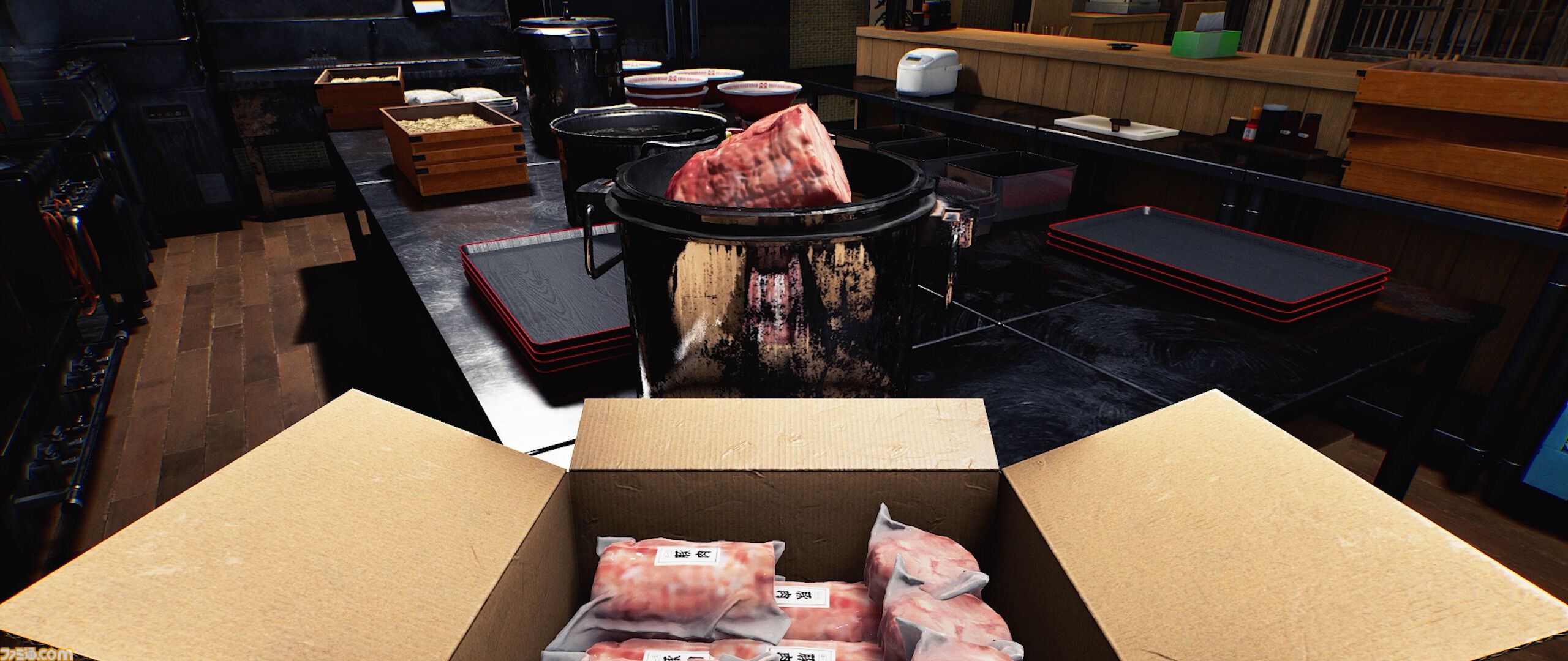 『Japanese Ramen Simulator』こだわりのラーメンで繁盛店を目指せ。仕込みから片付けまで、ラーメン店のすべてが体験できるマルチプレイ対応経営シミュが9月発売