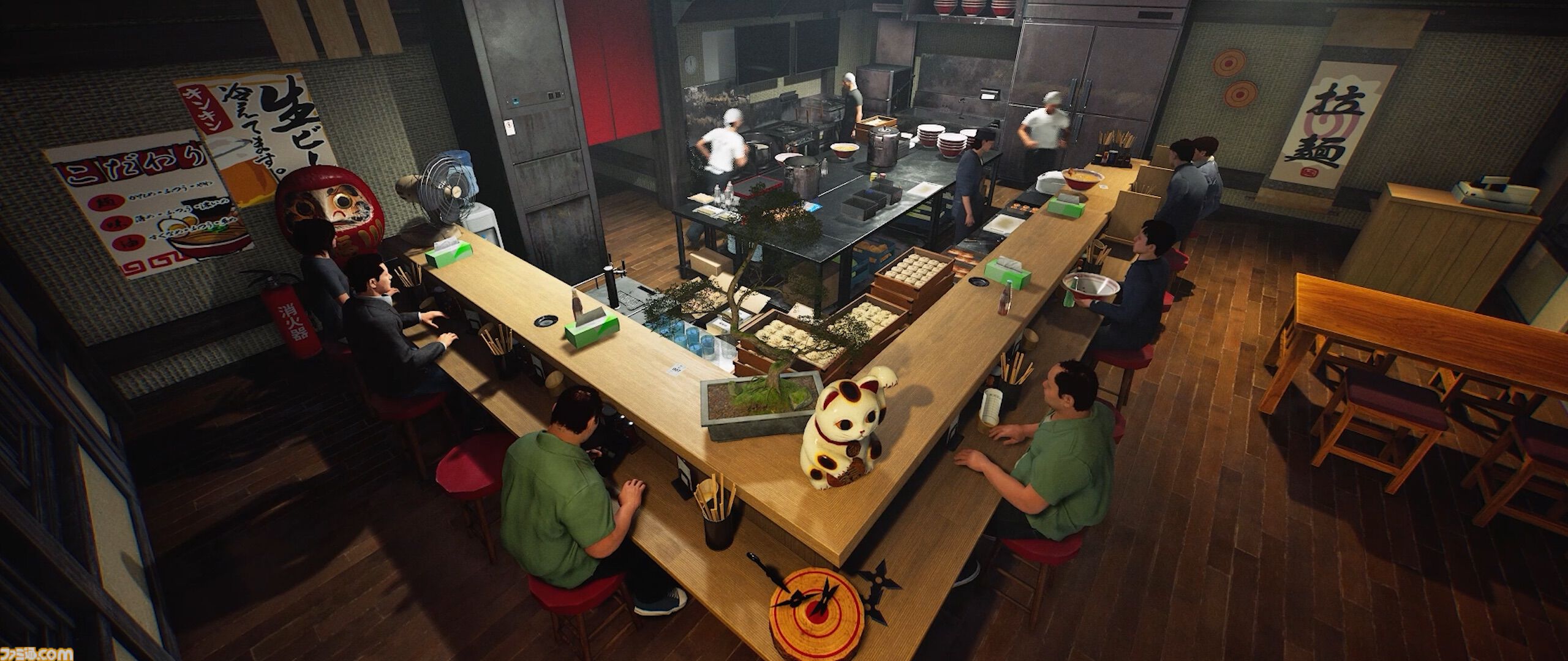 『Japanese Ramen Simulator』こだわりのラーメンで繁盛店を目指せ。仕込みから片付けまで、ラーメン店のすべてが体験できるマルチプレイ対応経営シミュが9月発売