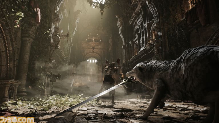 『Stray Dog: nobody cares』イヌが主役の新作ソウルライクアクション発表。口に咥えた剣で敵を切り裂き、攻撃を弾くダークファンタジー