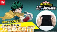 『僕のヒーローアカデミア All's Justice』Switch2版が9/3発売。1‐A全員参戦、70人以上のプレイアブルキャラが登場する“個性”アクション
