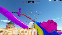 『MECCHA TAG』空中に道を描いて逃げ切るパルクール鬼ごっこ。鬼はグローブやショットガンで逃げ道を壊して追いかける。Steamで9月26日発売