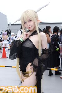 【コミケ108】『NIKKE』水着シンデレラ、『アズレン』RQニュージャージー、『スト6』不知火舞に『モンハン』モンちゃんまで……豪雨にも負けず、個性派コスプレイヤーが大集結