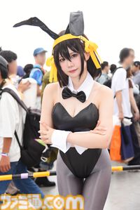 【コミケ108】『NIKKE』水着シンデレラ、『アズレン』RQニュージャージー、『スト6』不知火舞に『モンハン』モンちゃんまで……豪雨にも負けず、個性派コスプレイヤーが大集結