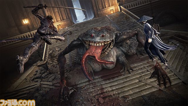 フロム新作『ダスクブラッド』スペシャル番組が配信中。フロム・ソフトウェアの北尾泰大氏が、チュートリアルモードをプレイしながらゲームを紹介